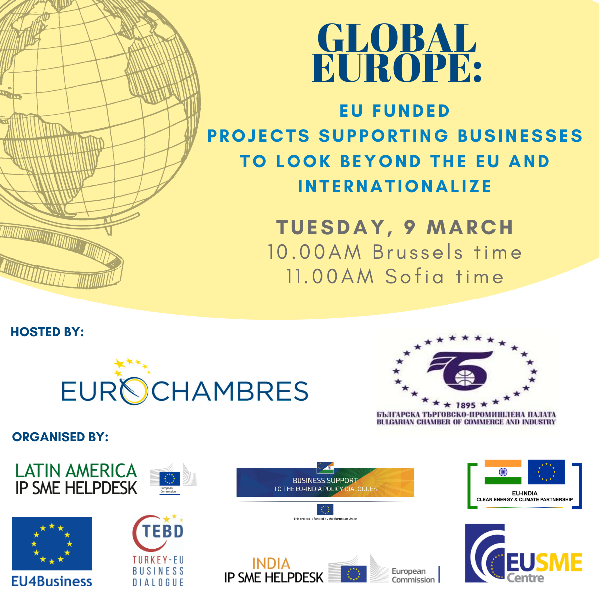 Global Europe Webinar - EU Funded Projects Supporting Businesses To ...